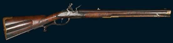 3982* Flintlock Carbine Augustine Scheffl in Wienn, 1720-1750, 57cm (22.
