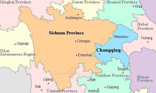Many Chinese live in the largest province of Sichuan (Szechwan), situated in southern China (Figure 2).