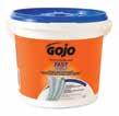 Bulk Pack n/a GOJO NATURAL * ORANGE Pumice Hand Cleaner Quickly removes common medium to heavy soils Pumice scrubbers help loosen stubborn dirt *Natural citrus ingredient leaves pleasant scent