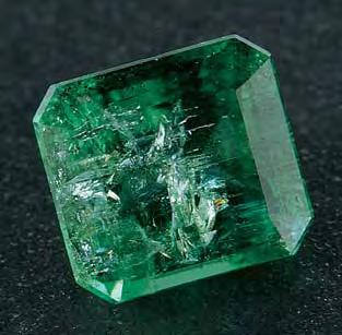 Figure 18. Clarity enhancement of emeralds has been done for centuries, but it became a significant issue for the trade in the 1990s.