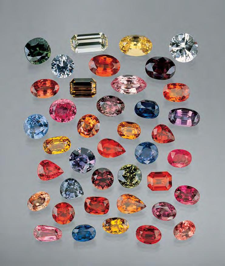 Figure 2. The vast majority of rubies and sapphires are now routinely heattreated. The color or clarity (or both) can be improved in many different types of corundum by this process. Photo by Shane F.