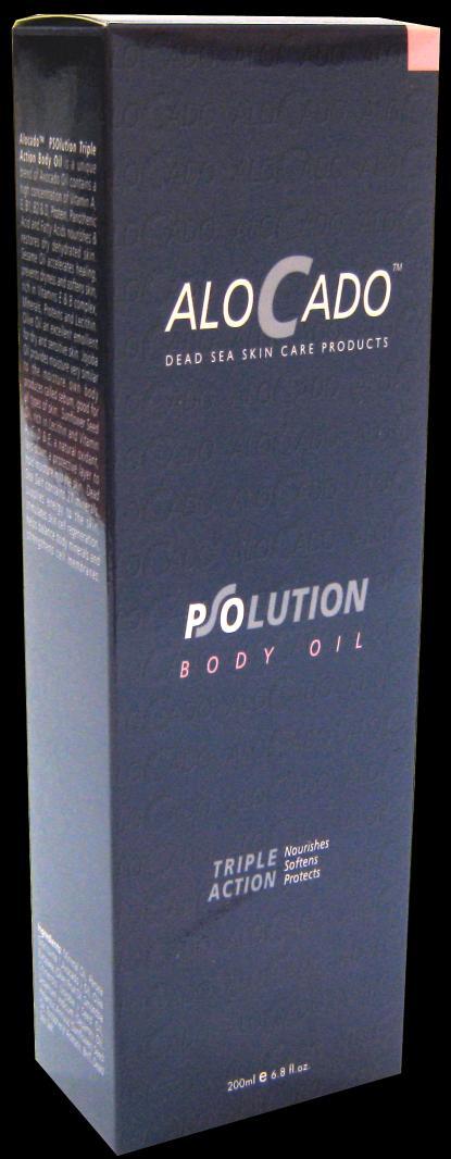 Alocado PSOlution Triple Action Body Oil For Normal to Very Dry Skin 1.Nourishes 2. Softens 3.