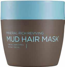 MINERAL-RICH REVIVING MUD HAIR MASK Revive your hair s natural radiance and shine.