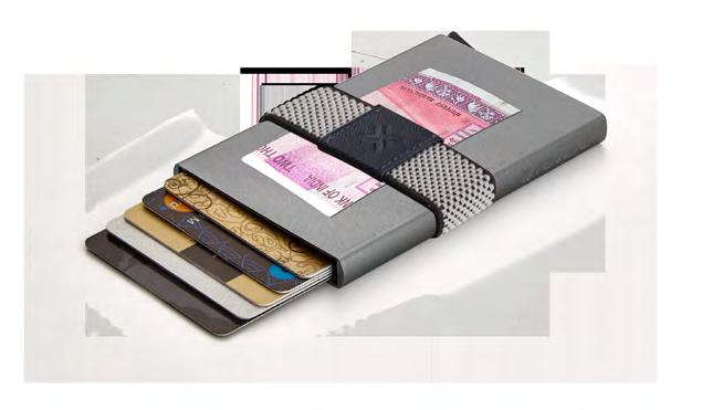 feel leatherette cover Money clip