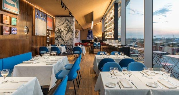 [ WH' W H Y] ew openings istorante orre he orre restaurant, located on the sixth and seventh floors of ondazione rada s newest building, promises to become the city s coolest rooftop terrace.