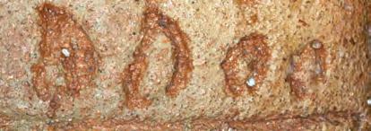THE IDENTIFICATION OF THE ACTUAL SIGNS 255 The Cluj archaeologist was aware of this fact and about the intention of the scribe to engrave a particular D shape when, in the unpublished sketch, he