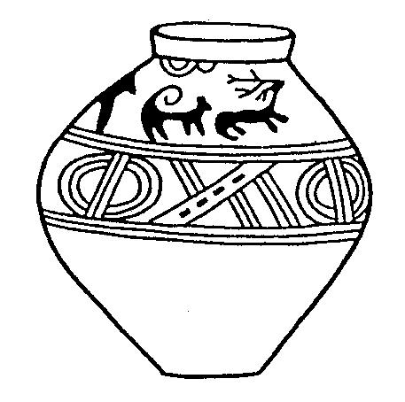 and aims. A A Fig. X.25. A Plenty of from Switzerland Neolithic rock art (after S. Giedion 1962, fig. 86); B ideograph on a Cucuteni Trypillia vessel. (After A. Golan 2003, p. 317, fig. 365.4). B Fig.