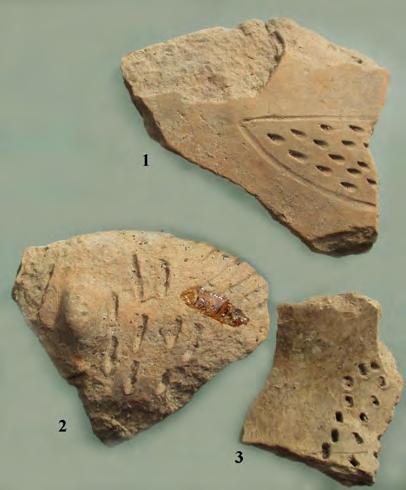 Such fragments have also appeared at Vršac At, Serbia in the western Banat, in eastern Banat at Sălbăgelu Vechi 126, Turdaș and Tăulaș 127.