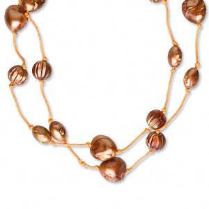 #AFMN562 $28 Wood and plastic bead necklace, Necklace,
