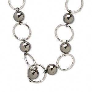 with 2-inch extender chain #AFMN568 Necklace, acrylic and