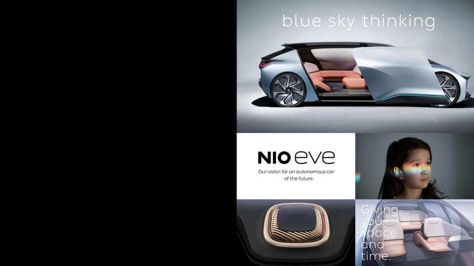 Nio Nio were revealing their latest electric car to the