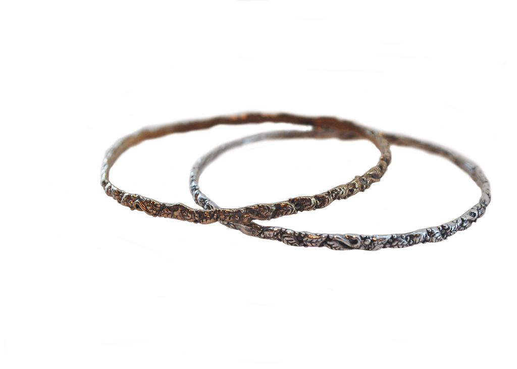 Page: 10 of 12 S1332 S1333 S1334 "The Triple" Bangle Single textured Stackable "Wild Vine" Bangle S1507 S1600 S1700 8x6 mm Double Rectangle