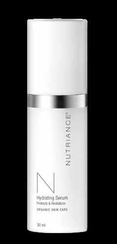 HYDRATING SERUMS Activate & Nourish Apply the hydrating serums to the face and neck area after the Balancing Tonic.