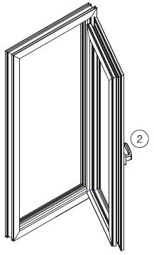 Tilt & Turn Window Double Opening Double opening transom window aeration system is the absolute solution for all the windows in the house when direct access of the wind is undesirable.