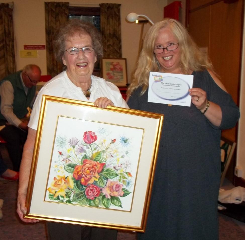 Celebrating Val Carter a life lived well! A note from our President Val was the first member of Fareham Art Group that I really got to know when I joined around 18 years ago.