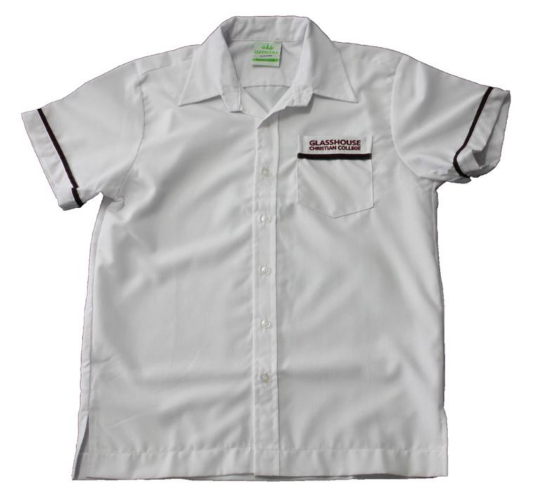 SENIOR BOYS FORMAL UNIFORM Shirt: White shirt with