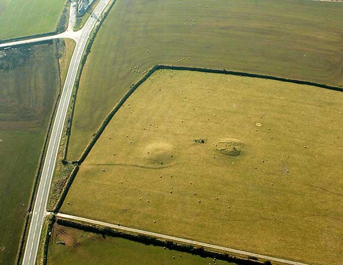 sites may indicate that they were used for the consumption of the earliest known alcoholic drinks made from fermented honey. Remains of a Bronze Age barrow cemetery at Tichbarrow, Davidstow.