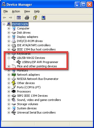 Upload Images Install Windows Drivers If you are using Windows, you'll need to install the USB driver for the MiniPOV4.