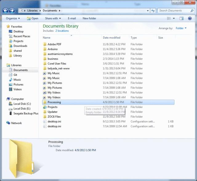 Create a new folder in there called libraries Inside that folder, place the