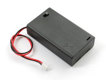 1x 10k Breadboard Trim Potentiometer (http://adafru.it/356) 1x 3xAAA Battery Holder with On/Off Switch and 2-pin JST (http://adafru.
