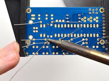 LEDs need current-setting resistors so that they don't burn out from too much current!