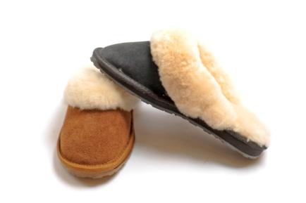 waterproof and 100% shearling lined, come in Chestnut and