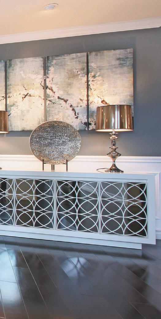 The ability to customize furniture, fixtures and accent pieces is one of the many ways 27