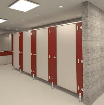 Made-to-Measure Toilet Cubicles & Washroom Systems Sometimes the space
