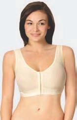 Band Size 32 34 36 38 40 42 44 LA VITA 3-row hookand-eye front closure & shoulder straps A-E cups Inner pockets for implant sizers & breast