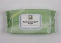 NEUTRAL DETERGENT WIPES Reynard neutral detergent wipes contain an neutral detergent that is ideal for surface cleaning.