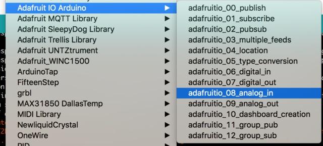 Adafruit Feather HUZZAH ESP8266 Setup Guide You will need to make sure you have at least version 2.3.0 of the Adafruit IO Arduino library installed before continuing.
