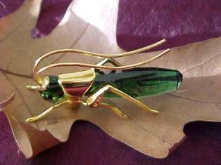 Object Grasshopper Aptera, dark emerald small