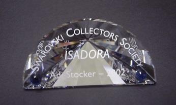 Product Name Plaque for Isadora Swarovski code 602383