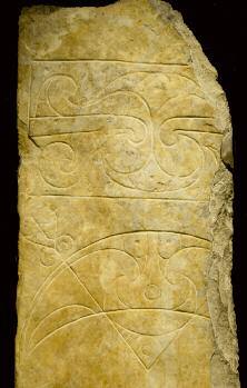 Several symbol stones have been found in Orkney. The replica of the Birsay stone at the Brough is the most spectacular, but at least another eight have been found here.