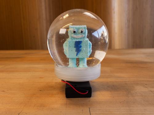 CircuitPython Snow Globe Created by John