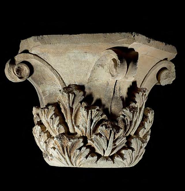 Image 3 Corinthian capital, before 145 b c e. Afghanistan; Ai Khanum. Limestone. National Museum of Afghanistan. What is this object?