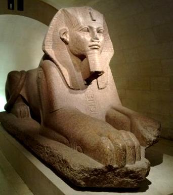 Fig.6 Sphinx Statue of Shoshenq I [17].