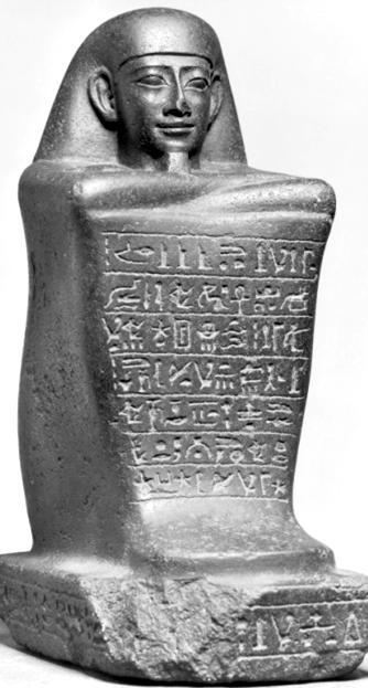 Fig.31 Block Statue of Ankh-Pekhred [44].