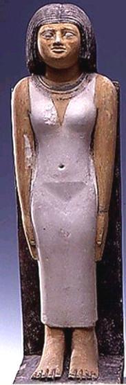 - The seventh example is limestone statue for Nefer-hekepes in display in the Pelizaeus Museum at Hildesheim, Germany and shown in Fig.33 [49].