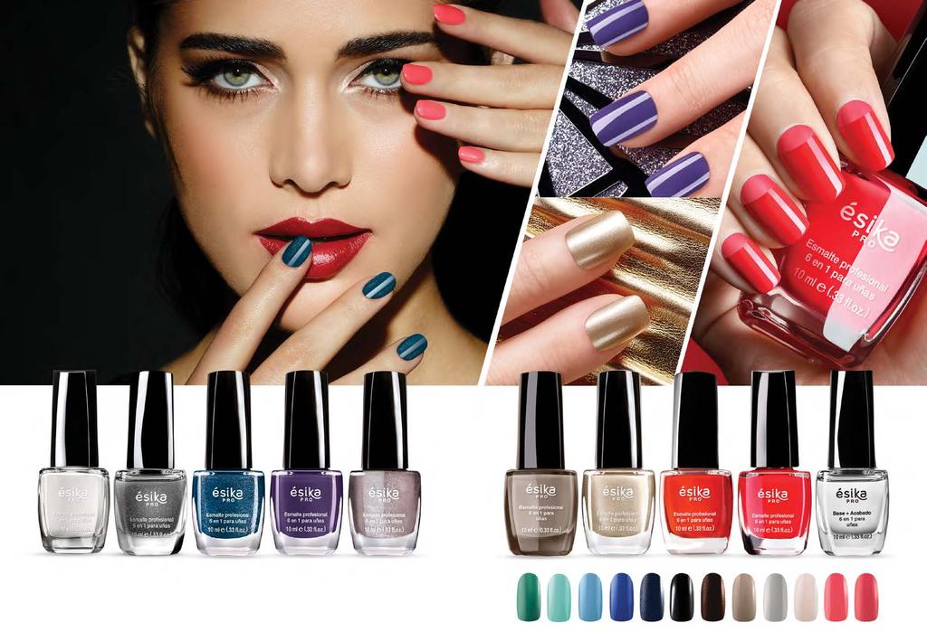 Coral Tropical and Turquesa Glamour Coral Latino and Salmón Intenso Morado Divino MAKE MERRY WITH FESTIVE COLORS Show off your nice not naughty nails.