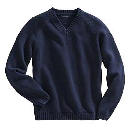 00 Soft-as-can-be 100% cotn for all-day comfort Knit eliminate excess bulk under the arms Full-zip front with easy grosgrain zipper pull classic navy 223008-BQ8 Little Kid S-L $35.