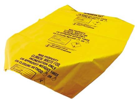 MVN003 Manufacturers Product Code: Rs002297 Yellow Clinical Mattress Disposal Bag (37 x 46 x 117 / 125mu) Yellow, complete with tie for the disposal of mattresses.