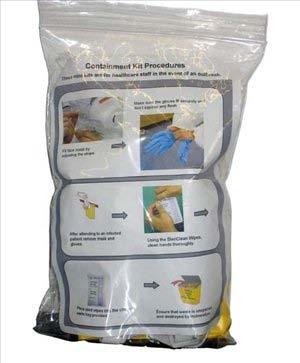 MJZ010 Manufacturers Product Code: CTKMINI Infection Containment kit (Mini) Infection control refill for complete protection packed in a clear bag.