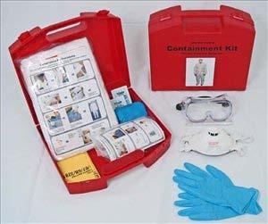 MJZ011 Manufacturers Product Code: CTKCOMP5 Infection Containment kit (Full Boxed Case Kit) Infection control full PPE Kit in red case.