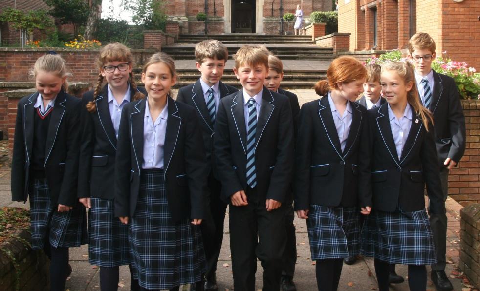 Trouser Uniform and Skirt Uniform What has traditionally been known as the Boys uniform is now referred to as the Trouser Uniform and what has been called the Girls uniform is now referred to as the
