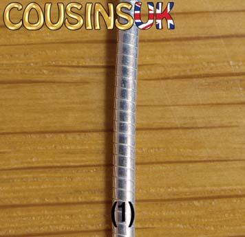 04 Figaro Diamond Cut, Ready Made Chain with Catch - Ready Made - Fetter - Silver Very Popular for Pendants & Charms including Bracelet Lengths 925 Fetter Various Ready Made Lengths (1) = Ø2.