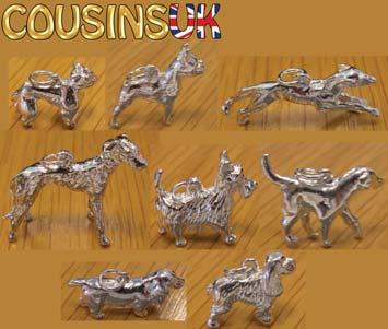 PENDANTS, LOCKETS & CHARMS Dog Charms Horse Charms Irish Charms - Dog Charms Bull Dog 8.6g Boxer Dog 4.