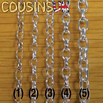 925 Sterling Silver Most Popular Styles: Curb Diamond Cut Prince of Wales Snake Belcher Oval Ball (or Bead/Plug) Extend any silver chain quickly and easily with our ready made chain extenders Overall