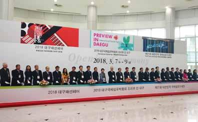 during March 7-9, 2018 The Council participated in the textiles exhibition Preview in Daegu 2018 held in South Korea from March 7-9, 2018.