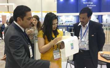 inaugurated PREVIEW IN DAEGU 2018. Ms. Nayantara, Second Secretary, Indian Embassy in Seoul visited the fair on the first day.